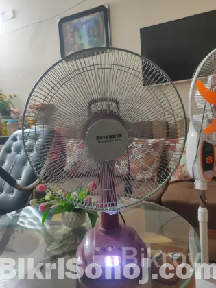 Defender charger fan